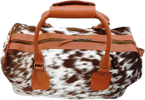 Bolsa de Viaje de Piel de Vaca de Primera Calidad, Nueva, Hecha a Mano, Diseño Deportivo con Múltiples Bolsillos, Personalizable y Duradera - Product Image 3