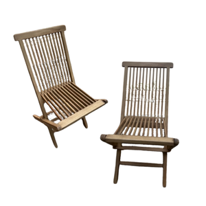 Nouveau mobilier d'extérieur chaise pliable chaise en bois de teck base d'eau chaise de jardin prix de gros - Product Image 5