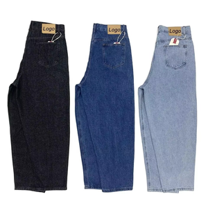 Jeans de Mezclilla Rectos con Botones para Hombre, Personalizados, de Invierno, 100% Algodón, Corte Holgado, Impermeables, Resistentes a la Decoloración - Product Image 1
