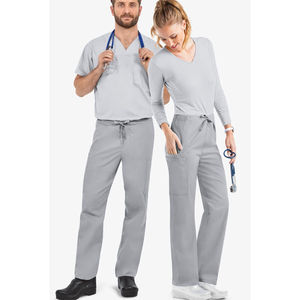 Uniforme d'hôpital personnalisé combinaison d'allaitement combinaison vêtements de travail infirmière médicale femmes 2 pièces taille plus ensembles d'uniformes de gommage - Product Image 2