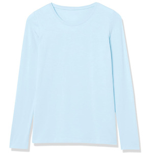 T-shirts légers pour femmes de style récent, collection d'hiver grande taille, fabriqués au Pakistan et teints unis à vendre - Product Image 3