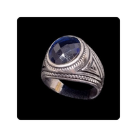 Cincin Tunangan Pria Perak Sterling dengan Moissanite Bersertifikat IGI, Desain Ramping & Elegan, Cocok untuk Pernikahan