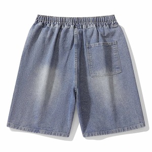 Short en jean de haute qualité pour hommes, taille XS, mi, vêtements de sport en denim délavé, Bermudas à motif solide, vente en gros à des prix abordables - Product Image 2