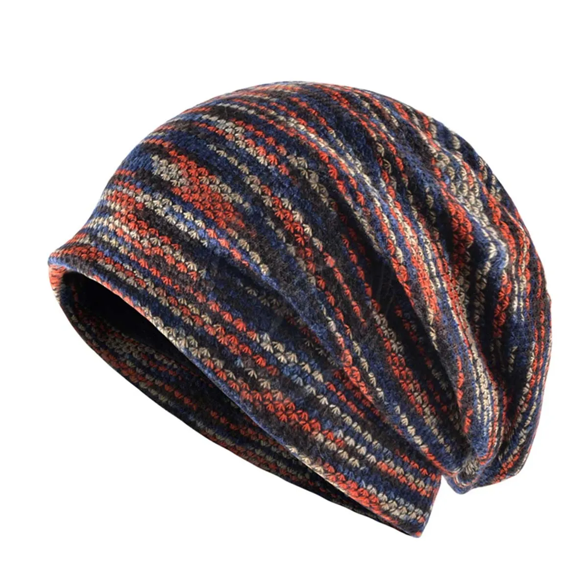 Bonnet d'hiver pour hommes garder au chaud bonnets hommes bonnet plus chapeaux de velours pour femmes os gorro skullies allongés bonnet en laine tricotée