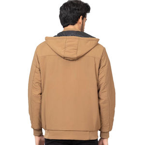 Meilleure vente en gros patchs de broderie personnalisés col montant veste Softshell imperméable et respirante pour hommes Service OEM - Product Image 3