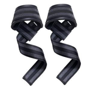 Sangles de poignet en polyester personnalisables pour la musculation, les entraînements en salle de sport et le fitness, unisexe, logo personnalisé - Product Image 1