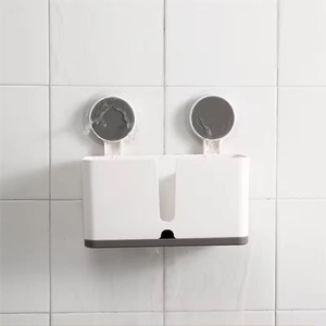 Porte-savon en plastique à ventouse premium pour douche, salle de bain, baignoire, évier de cuisine, sans perçage, amovible, prise puissante, organisateur - Product Image 5