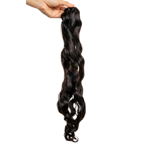 ผมดิบจากเวียดนามมีความยาวเท่ากัน SDD ผมดิบจากเวียดนามมีลอนหลวม24นิ้วนุ่มเรียบเนียนสวยงามราคาดีที่สุด - Product Image 3