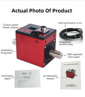 Capteur de couple dynamique DYN-200, outil de mesure de vitesse, de puissance et de couple avec écran LCD, transducteur de test de rotation dynamique du moteur, 15000RPM