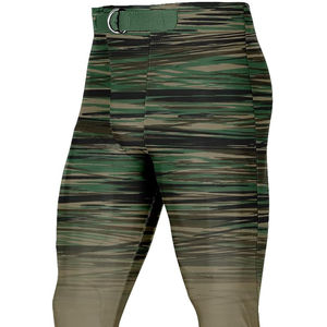 Shorts de sport de haute qualité, taille plus, protection UV, respirants, pour match de football, entraînement, pantalon long pour hommes, américain - Product Image 4