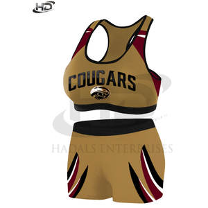 Custom Logo Quick Dry Cheerleading Uniform High Manufacturer Cheerleading Uniform <b>Dance</b> <b>Dress</b> - Product Image 5