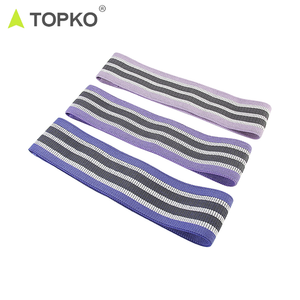 TOPKO Ensemble de sangles de hanche de haute qualité Ensemble de bandes d'exercice Équipement de fitness Ensemble de <span class=keywords><strong>3</strong></span> bandes de résistance - Product Image 6