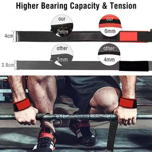 Stiff Material Wrist Wraps Gym Power <b>Lifting</b> Hand <b>Bar</b> Brace Wraps for Breathable Adjustment Weightlifting Support - Product Image 6