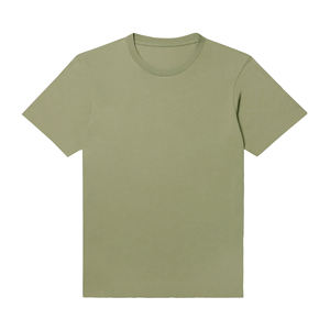 180gsm 100% algodón ecológico suelta verano seda verde personalizado impreso camiseta de mujer - Product Image 2