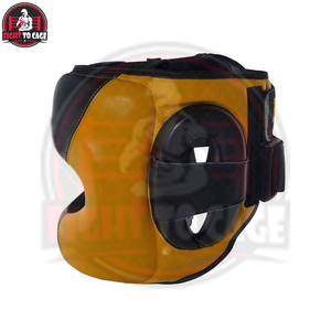 Protector Bucal de Boxeo MMA de Cuero PU Negro Dorado Cómodo - Calidad Premium, Colores y Tamaños Personalizables - Product Image 4