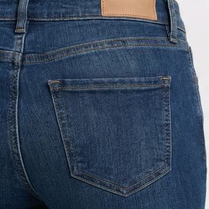 Jeans de Mezclilla Casuales de Corte Recto para Mujer, Color Sólido, Transpirables, de Algodón, Planos, OEM, Invierno 2025, Alta Calidad - Product Image 5