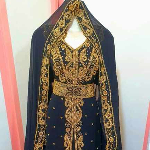 Caftan marocain traditionnel, perles en pierres, pour le travail à la main, nouveau design 2021 - Product Image 1