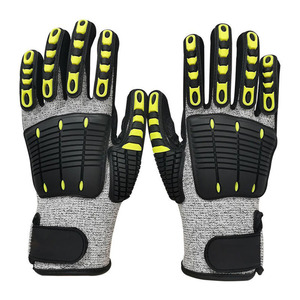 Gants de travail tactiques personnalisés en polyester, coton et élasthanne, longueur poignet, séchage rapide, anti-boulochage, durables, pour l'extérieur, mécaniques, OEM - Product Image 2