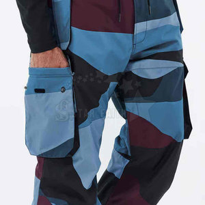 Pantalones de Esquí Casuales para Hombre, Corte Recto, Transpirables, Ligeros, Duraderos, de Poliéster/Nailon, para Clima Frío, Nieve, Aventura, Invierno - Product Image 2