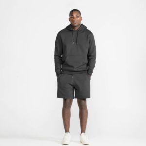 <b>Hoodies</b> Shorts Sets Winter <b>Hoody</b> With Matching Shorts <b>For</b> Men Solid Outfits Two Pieces Clothing <b>Hoodies</b> <b>Biker</b> Short Sets - Product Image 4