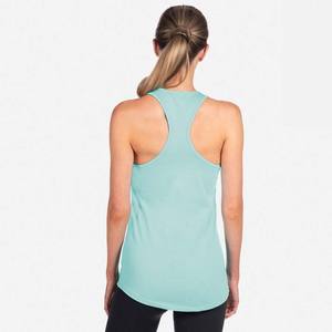 Camiseta sin mangas elástica de algodón Premium para mujer - Product Image 2