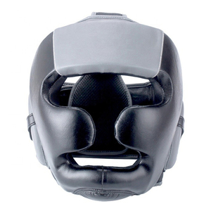 Protège-têtes en cuir léger personnalisé pour hommes Protection de forme physique de couleur unie garde de sécurité de tête en cuir véritable - Product Image 6