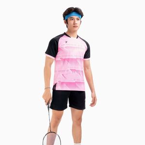 Meilleure vente Maillot de badminton sportif unisexe de haute qualité à séchage rapide Chemise de sport fitness personnalisée pour adultes SMASH JP bon prix - Product Image 1