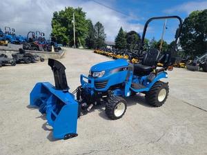 Tractor cortacésped LS con cargador frontal y retroexcavadora Nuevo diseño inalámbrico bastante usado - Product Image 5