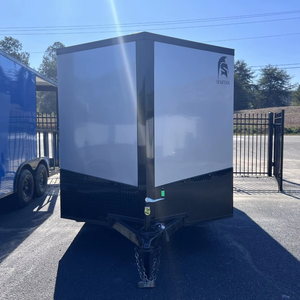 Reliable Premium Quality 7x14 Enclosed <b>Cargo</b> <b>Trailer</b> | Enclosed Utility <b>Cargo</b> <b>Trailers</b> Aluminum Enclosed Car for Sale - Product Image 1