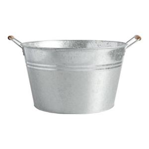 Macetero de hojalata galvanizado de aspecto creativo, macetas, Cubo de flores, uso para jardín, hogar, vivero, uso de plantación, macetas galvanizadas - Product Image 2