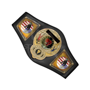 Cinturones de Campeonato de Lucha Libre Unisex de Cuero Vacuno, Hechos Profesionalmente, Ligeros, de Alta Calidad, SPORTS CODE, Servicio Personalizado OEM - Product Image 5