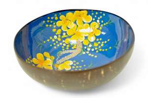 Tazón Ecológico y Sostenible de Cáscara de Coco, Tazón Natural Hecho a Mano para Utensilios de Cocina, Vajilla y Uso Doméstico - Product Image 5