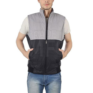 Chaqueta acolchada sin mangas ligera a precio razonable Diseñe su propio logotipo Chaqueta acolchada sin mangas - Product Image 1