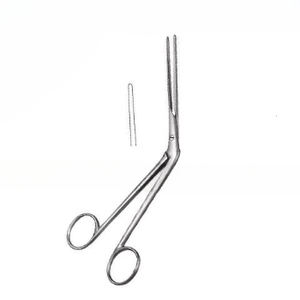 Lubet-barbon nasal Tampon Forceps 18.5cm สแตนเลสเครื่องมือผ่าตัดเสริมจมูก - Product Image 6