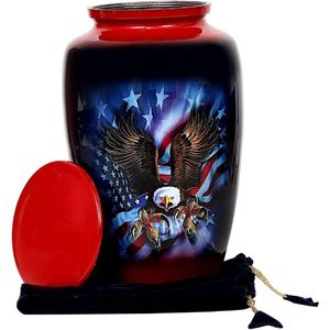 Fournitures de funérailles en métal à forte demande, urnes pour cendres humaines utilisées comme articles de décoration pour la maison du fournisseur et de l'exportation indiens - Product Image 4