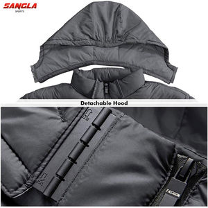 Nouvelle veste d'hiver pour hommes Veste de camouflage à capuche de haute qualité Veste de mode décontractée Vêtements d'extérieur - Product Image 5