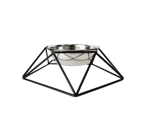 Cuenco de comida para perros de acero de diseñador moderno, Metal perro de cuenco de hecho a mano, recién llegado, aspecto de diseñador más vendido - Product Image 6