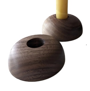 Indian Supplier Offers Handcrafted <b>Wooden</b> <b>Candlestick</b> Holder for Home Farmhouse; for Christmas Home Decor Wholesale Rate - Product Image 3