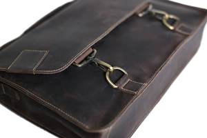 Sac d'ordinateur portable en cuir véritable de qualité supérieure avec un design élégant du fournisseur indien - Product Image 3