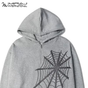 เสื้อฮู้ดสำหรับผู้ใหญ่แขนยาวพร้อมเชือกผูกโพลีเอสเตอร์ซักได้ - Product Image 3