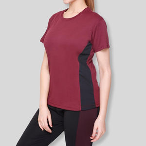 Haut de sport actif pour femmes T-shirt d'entraînement de gymnastique pour femmes avec manches courtes amples pour l'été - Product Image 3