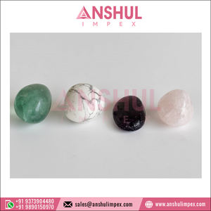 Kit de Cristales de Buena Calidad para Promover la Tranquilidad Emocional, Intención CALM, para Sanación y Meditación, de Exportador Indio - Product Image 5