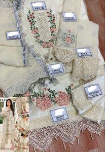 Costume en mousseline de soie Salwar Kameez, robe de Collection de luxe pour mariage, offre spéciale, 2023 - Product Image 2