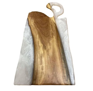 Kitchen Functional Resin Wood Chopping Boards Decorative <b>Combined</b> Resin Wood for Kitchenware Use - Product Image 4