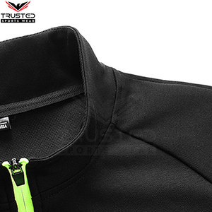 Survêtements de sport pour hommes en polyester/coton de haute qualité, coupe-vent, respirants, grandes tailles, manches longues, vente en gros OEM - Product Image 6