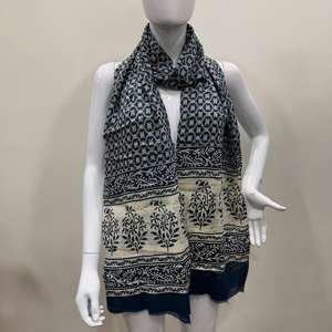 Écharpe en coton respirant et doux pour l'été, dupatta traditionnel à motifs, étole en coton d'été, dupatta en coton de haute qualité pour femmes - Product Image 2