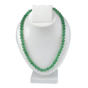 Meilleure vente nouveau Design 108 naturel vert Aventurine Mala perles 8mm cristal artisanat Bracelet et collier Yoga bijoux pour femmes - Product Image 2