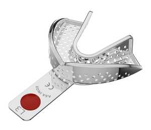 Bandejas de Impresión Dental Manuales, Instrumentos Quirúrgicos de Acero Inoxidable Japonés - Product Image 1