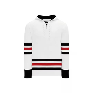 Dernier design de sweat à capuche de hockey brodé vierge, maillots de hockey sur glace personnalisés par sublimation, prix de gros, OEM, personnalisation respirante - Product Image 6