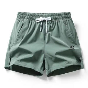 Pantalones Cortos de Natación de Verano para Hombre, de Seda de Hielo Delgada, de Secado Rápido, con Bolsillo Frontal Personalizado, Cordón Ajustable, Casuales, 100% Algodón, Ropa de Playa y Calle - Product Image 4